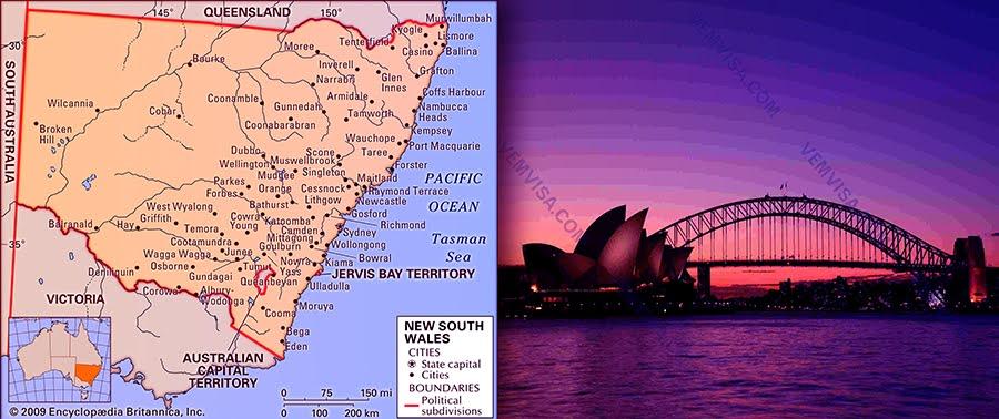 Khám phá tất tần tật về các bang của Úc